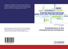 Buchcover von Establishment of the entrepreneurial entreprises