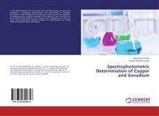 Copertina di Spectrophotometric Determination of Copper and Vanadium