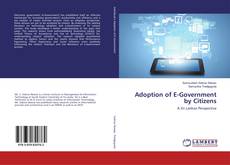 Buchcover von Adoption of E-Government by Citizens