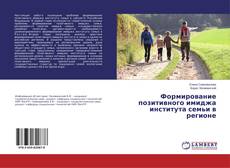 Buchcover von Формирование позитивного имиджа института семьи в регионе