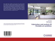 Buchcover von Fabrication and analysis Of Portable air-condition