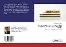 Portada del libro de Textual Meaning in Tagalog Texts: