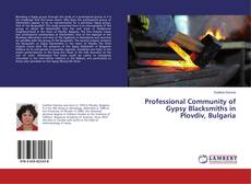 Buchcover von Professional Community of Gypsy Blacksmiths in Plovdiv, Bulgaria