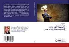 Portada del libro de Aspects of Translation Theory and Translating Theory