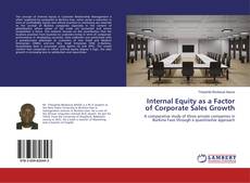 Couverture de Internal Equity as a Factor of Corporate Sales Growth