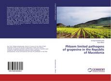 Couverture de Phloem limited pathogens of grapevine in the Republic of Macedonia