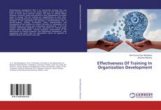 Copertina di Effectiveness Of Training In Organization Development