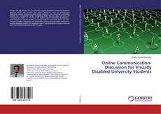 Buchcover von Online Communication-Discussion for Visually Disabled University Students