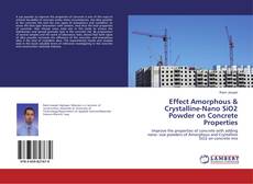 Copertina di Effect Amorphous & Crystalline-Nano SiO2 Powder on Concrete Properties