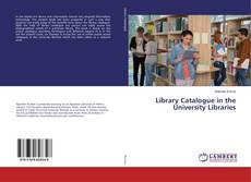 Buchcover von Library Catalogue in the University Libraries