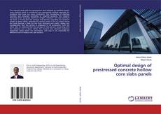 Buchcover von Optimal design of prestressed concrete hollow core slabs panels