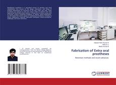 Couverture de Fabrication of Extra oral prostheses