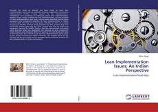 Bookcover of Lean Implementation Issues: An Indian Perspective