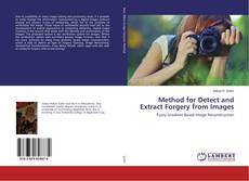 Buchcover von Method for Detect and Extract Forgery from Images