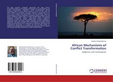 Buchcover von African Mechanisms of Conflict Transformation