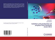 Buchcover von Isolation and production of amylase from bacterial strain HS-6