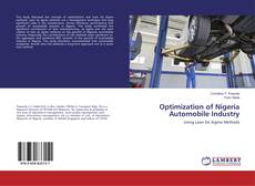 Buchcover von Optimization of Nigeria Automobile Industry