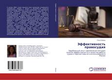 Bookcover of Эффективность правосудия