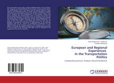 Capa do livro de European and Regional Experiences in the Transportation Politics 