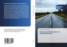 Permanent Deformation of Asphalt Mixtures kitap kapağı