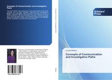Concepts of Communication and Investigative Paths kitap kapağı