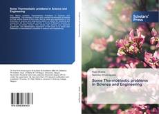 Capa do livro de Some Thermoelastic problems in Science and Engineering 