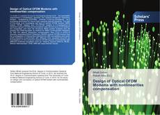 Capa do livro de Design of Optical OFDM Modems with nonlinearities compensation 
