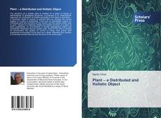 Plant – a Distributed and Holistic Object kitap kapağı