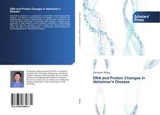 Buchcover von DNA and Protein Changes in Alzheimer's Disease