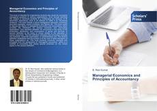 Buchcover von Managerial Economics and Principles of Accountancy