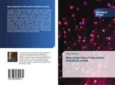 Buchcover von New properties of the parton statistical model