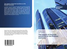 Portada del libro de The impact of financial sanctions on the Russian economy
