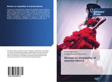 Buchcover von Review on drapability of seamed fabrics
