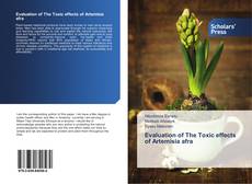 Bookcover of Evaluation of The Toxic effects of Artemisia afra