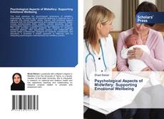 Обложка Psychological Aspects of Midwifery: Supporting Emotional Wellbeing