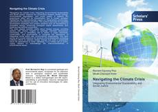 Capa do livro de Navigating the Climate Crisis 