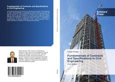 Portada del libro de Fundamentals of Contracts and Specifications in Civil Engineering