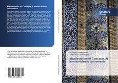 Capa do livro de Manifestation of Concepts At Iranian-Islamic monuments 