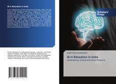 Capa do livro de AI in Education in India 
