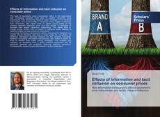 Copertina di Effects of information and tacit collusion on consumer prices