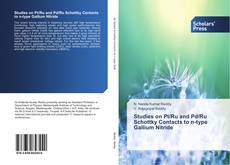 Capa do livro de Studies on Pt/Ru and Pd/Ru Schottky Contacts to n-type Gallium Nitride 