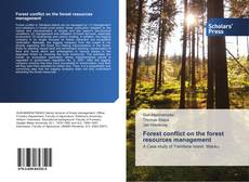 Capa do livro de Forest conflict on the forest resources management 