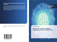 Capa do livro de Survey of Teacher Attitude Regarding Inclusive Education 