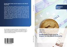 Buchcover von Greek Debt Crisis and its Impact on the World Economy