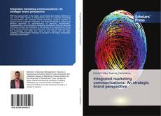 Integrated marketing communications: An strategic brand perspective kitap kapağı