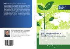 Buchcover von CO2 reduction policies in transportation