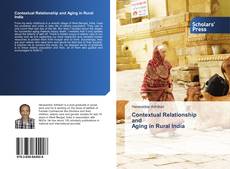 Contextual Relationship and Aging in Rural India kitap kapağı