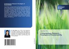 Copertina di Contemporary Research Paradigms of Sustainability