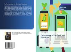 Buchcover von Performance of the Bank and Insurance