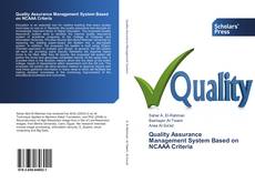 Capa do livro de Quality Assurance Management System Based on NCAAA Criteria 